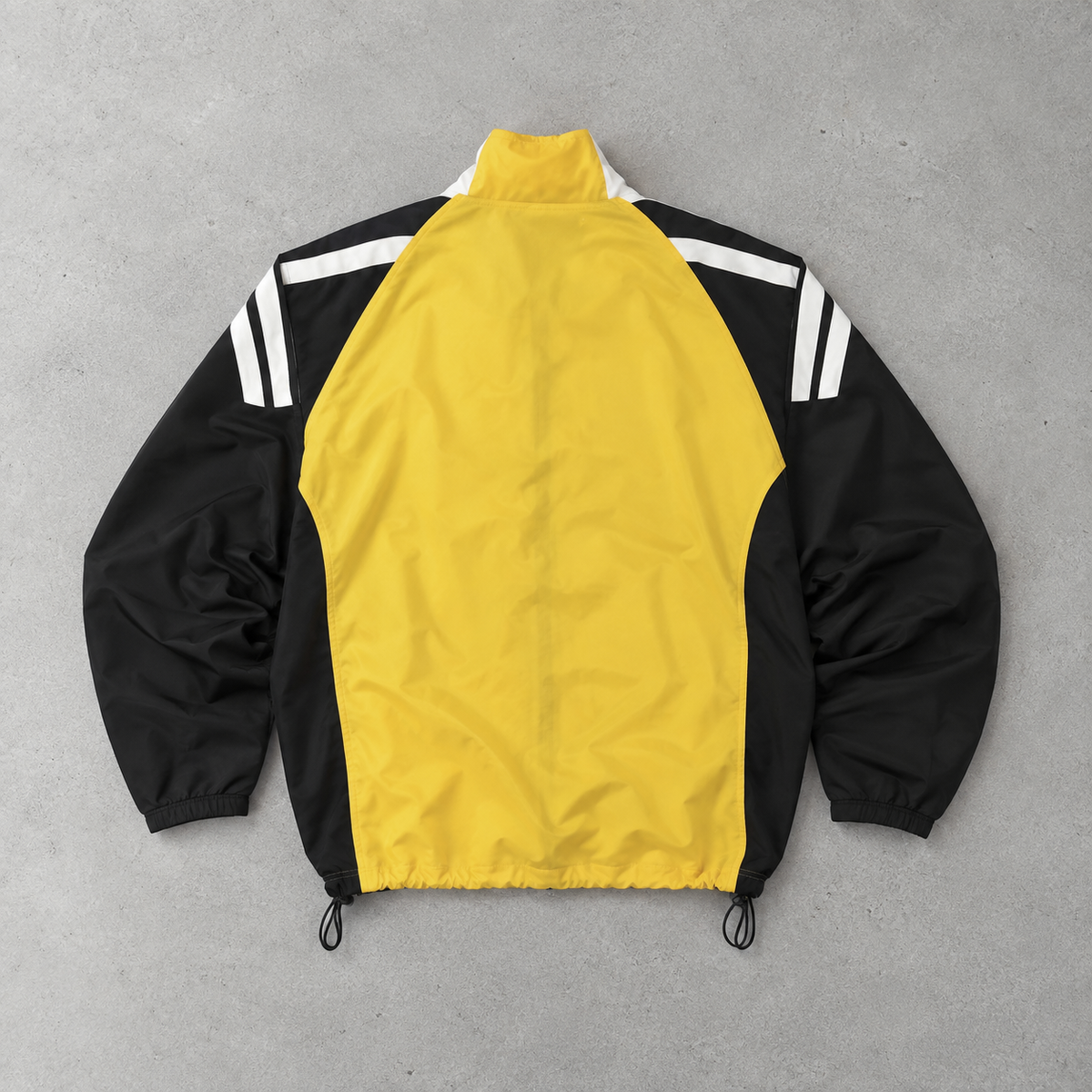 Y2K Adidas Rain Jacket Yellow / Black Rare (S)