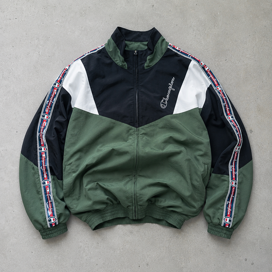 Champion Jacket Dark Green / Green Limited Stitched Logo (M)