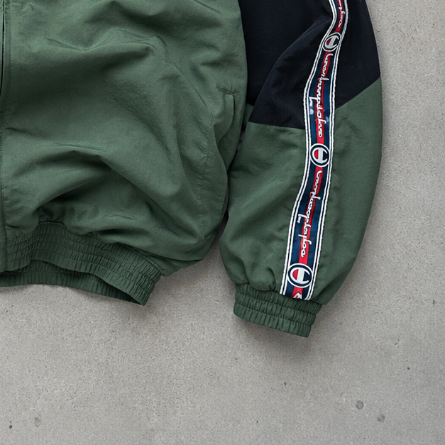 Champion Jacket Dark Green / Green Limited Stitched Logo (M)