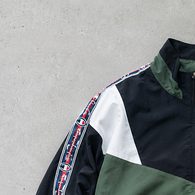 Champion Jacket Dark Green / Green Limited Stitched Logo (M)