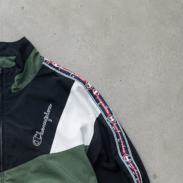 Champion Jacket Dark Green / Green Limited Stitched Logo (M)