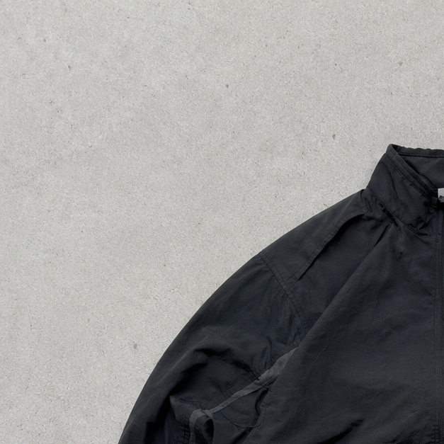 Y2K Nike Windbreaker Black Limited (XL)