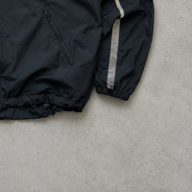 Y2K Nike Windbreaker Black Limited (XL)