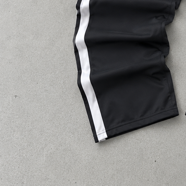 y2k Adidas Pants Schwarz, Weiß Rare Stitched Logo (XL)