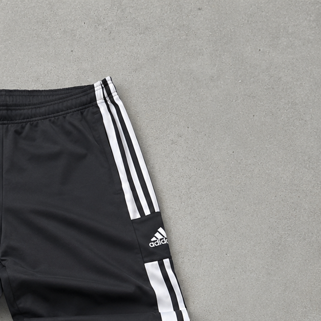 y2k Adidas Pants Schwarz, Weiß Rare Stitched Logo (XL)