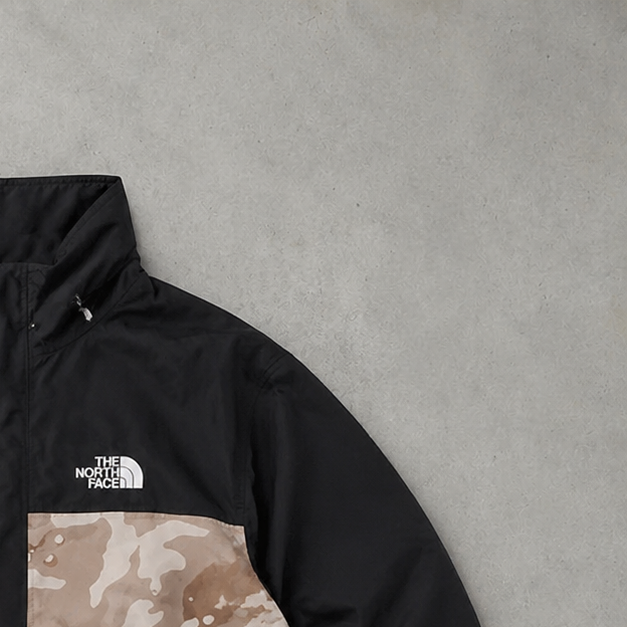 The North Face Jacket Schwarz, Beige Rare (S)