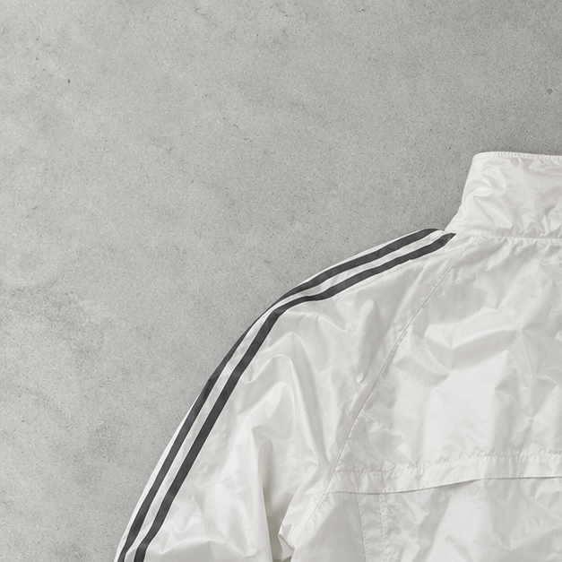 Juventus Adidas Rain Jacket White Limited (S)