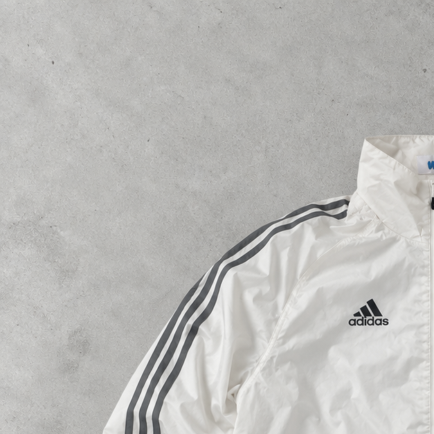 Juventus Adidas Rain Jacket White Limited (S)