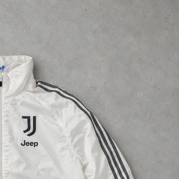 Juventus Adidas Rain Jacket White Limited (S)