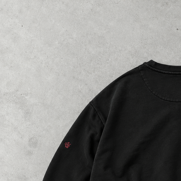 2000 Polo Ralph Lauren Crewneck Sweater Schwarz Rare (XL) Stitched Logo