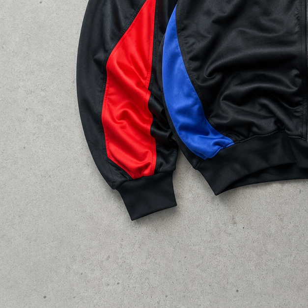 90s Nike Jacket Black, Red Limited (S)
