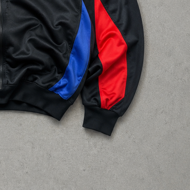 90s Nike Jacket Black, Red Limited (S)