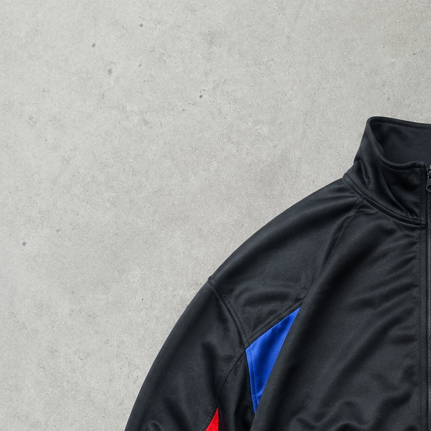 90s Nike Jacket Black, Red Limited (S)
