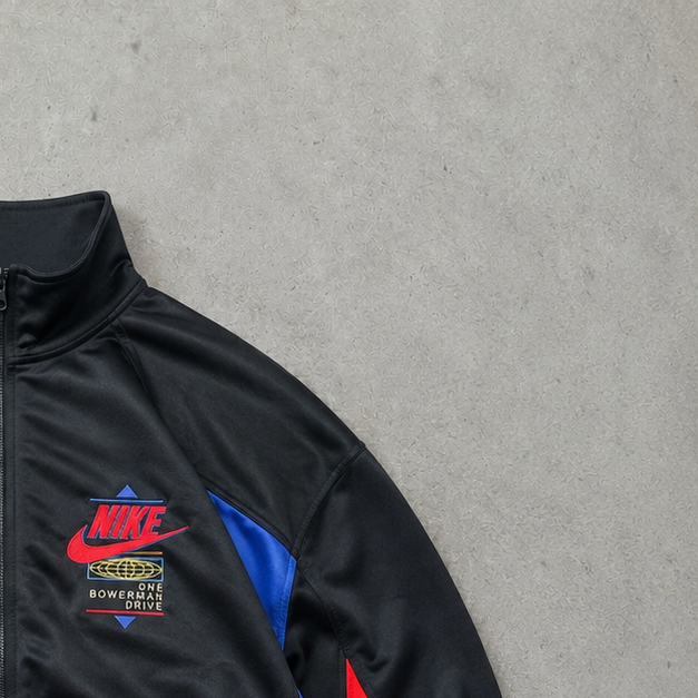 90s Nike Jacket Black, Red Limited (S)