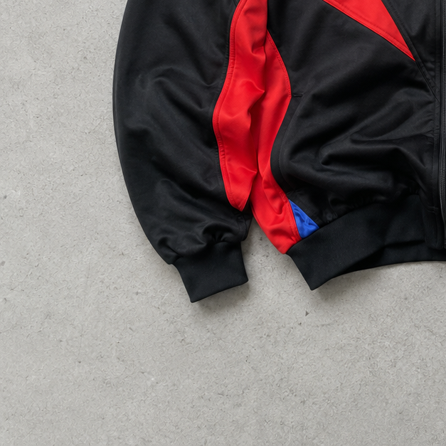 90s Nike Jacket Black, Red Limited (S)