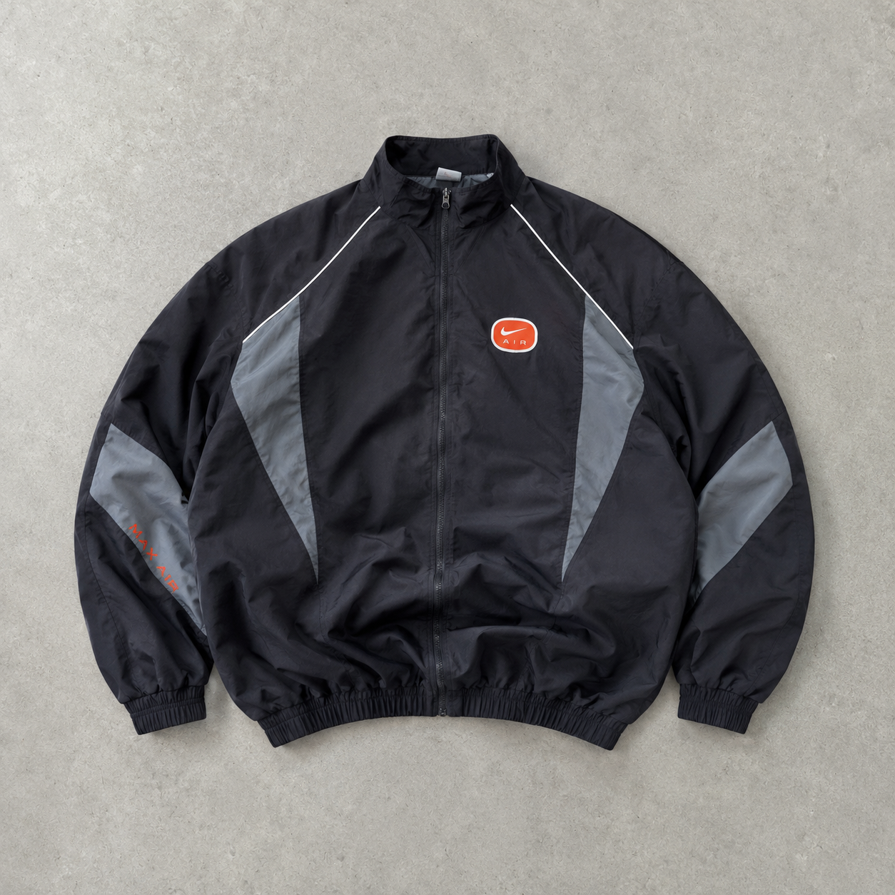 Nike Jacket Grey Orange Limited (XL)