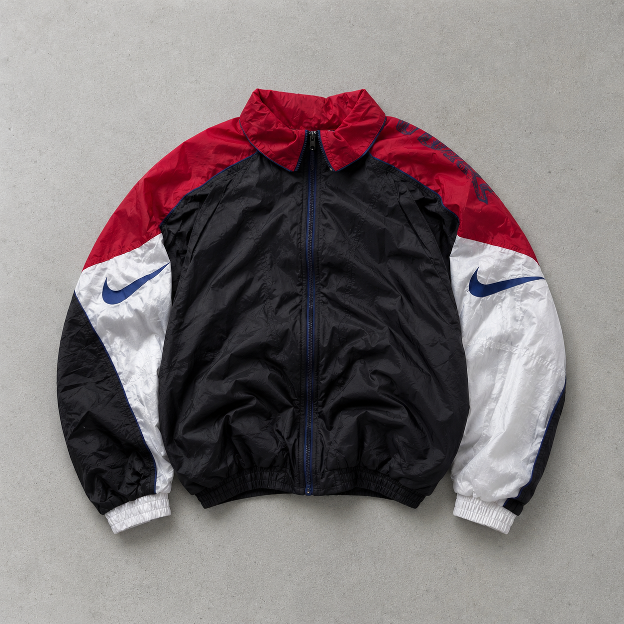 Nike Jacket Black, Red Rare (Size L)