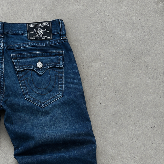 True Religion Straight Fit Jeans Navy Limited (W30 | DE 46)