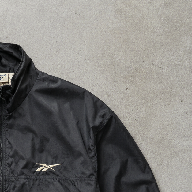 Y2K Reebok Windbreaker Blue / Navy Limited (L)
