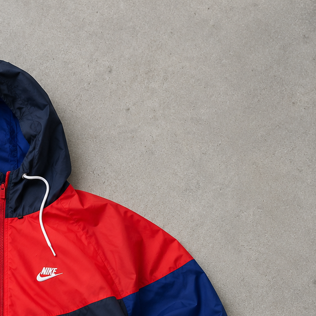 Nike Windbreaker Red Navy Rare (L)