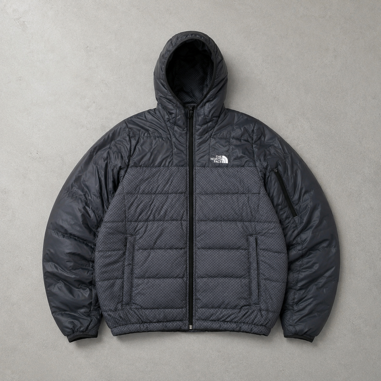 The North Face Jacket Schwarz, Grau Rare (M)