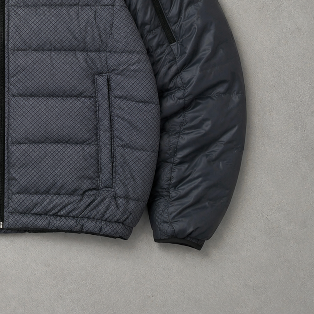 The North Face Jacket Schwarz, Grau Rare (M)