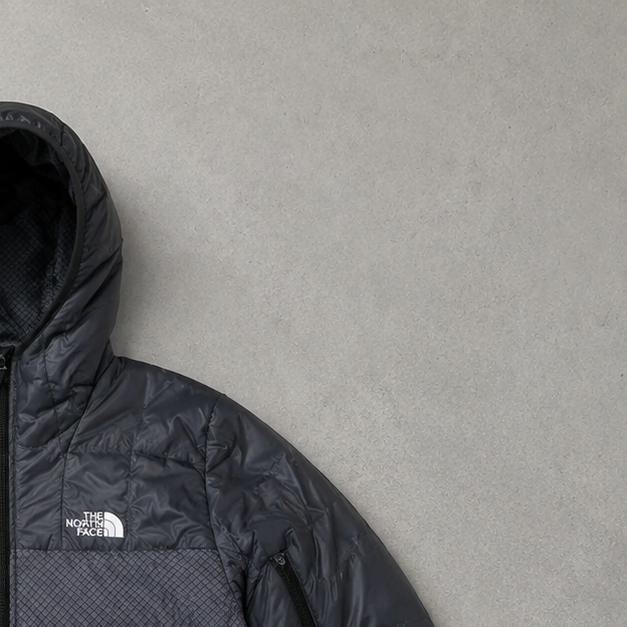 The North Face Jacket Schwarz, Grau Rare (M)