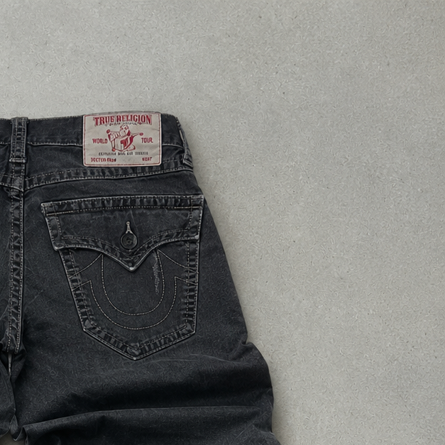 Y2K True Religion Jeans Schwarz Limited (W30 | DE 46)