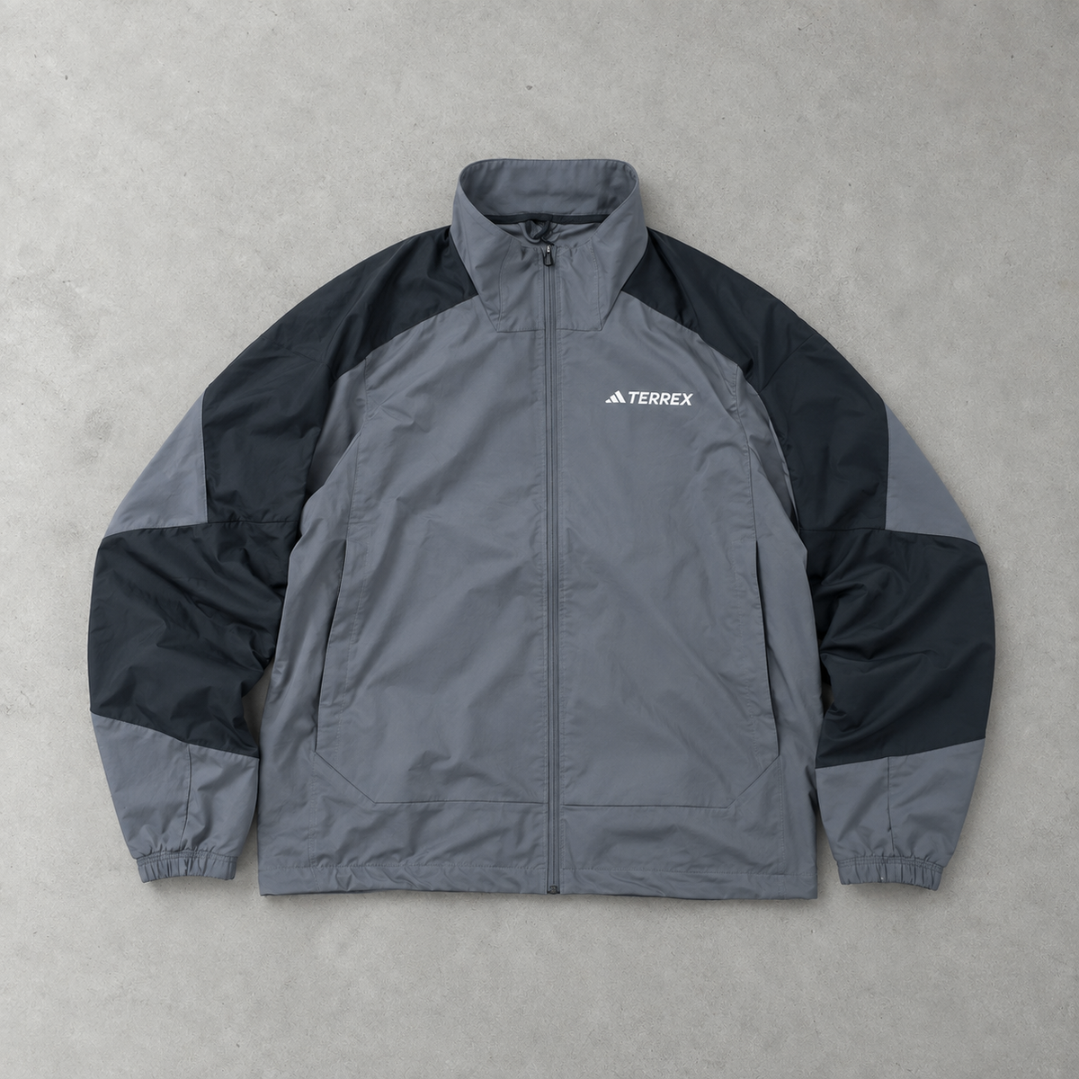 Adidas Jacke Grau / Schwarz Limitiert (M)