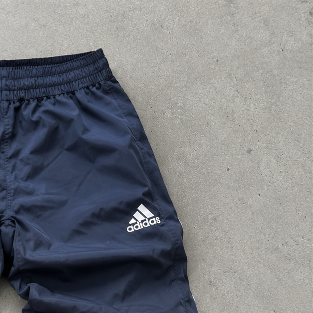 Y2K Adidas Track Pants Marineblau Limited (L)
