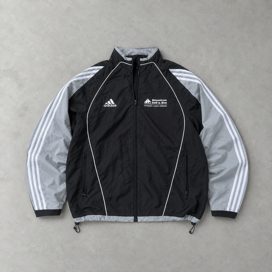 adidas Windbreaker Schwarz, Grau Rare (XL)