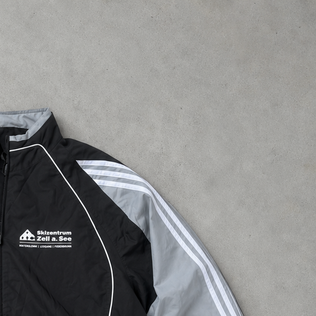 adidas Windbreaker Schwarz, Grau Rare (XL)