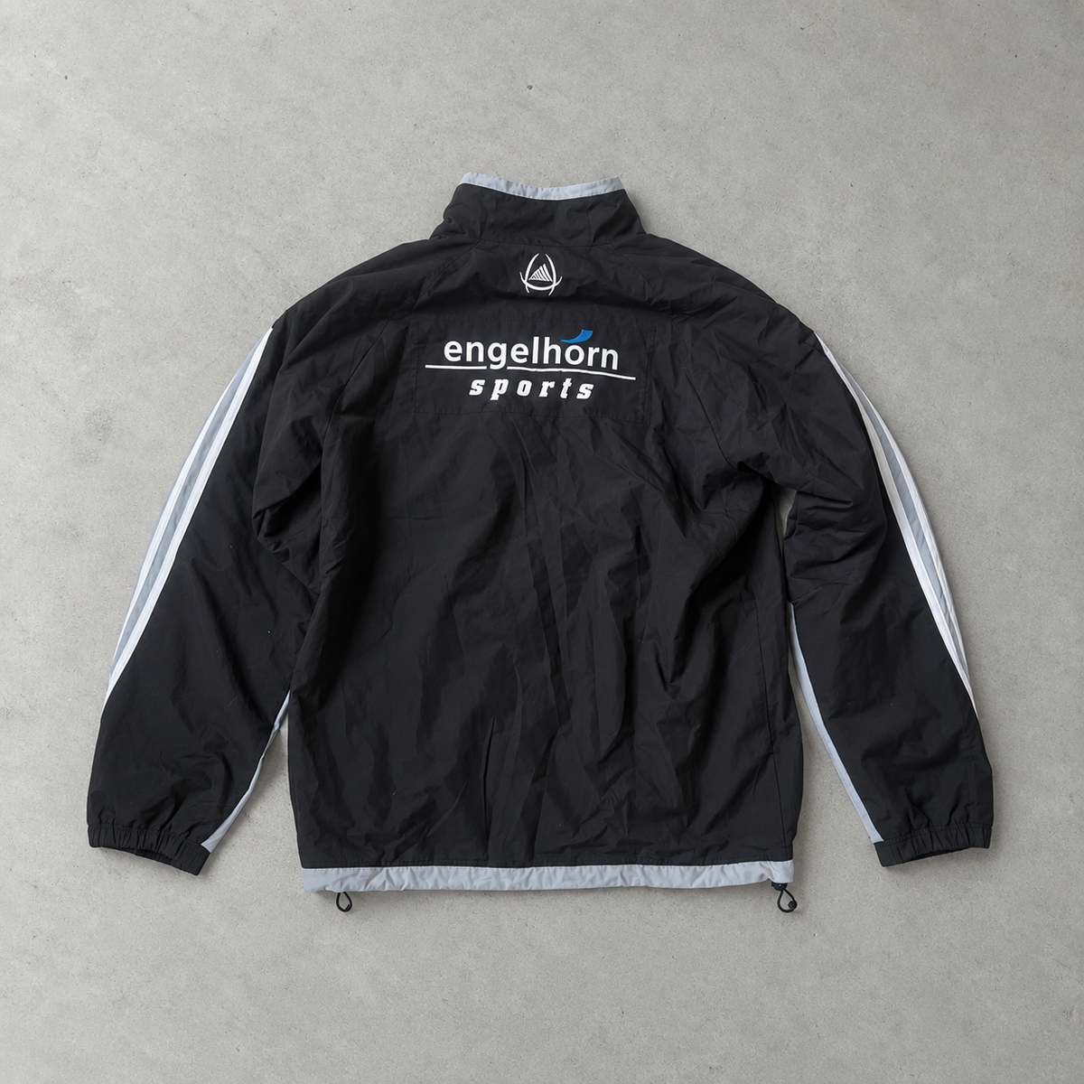 adidas Windbreaker Schwarz, Grau Rare (XL)