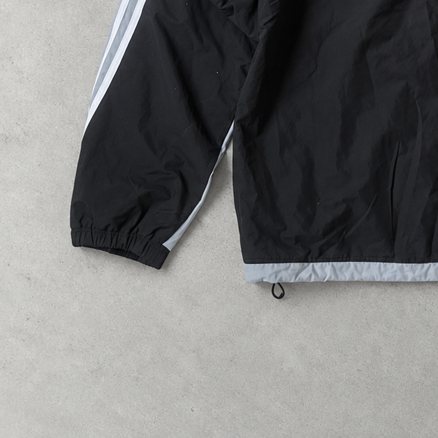 adidas Windbreaker Schwarz, Grau Rare (XL)
