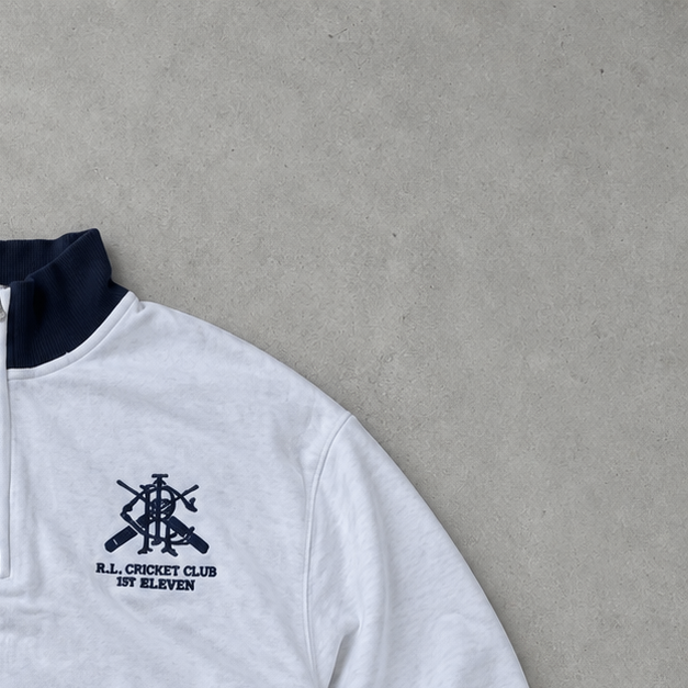 Y2K Polo Ralph Lauren Sweater Weiß Limited (XXL)