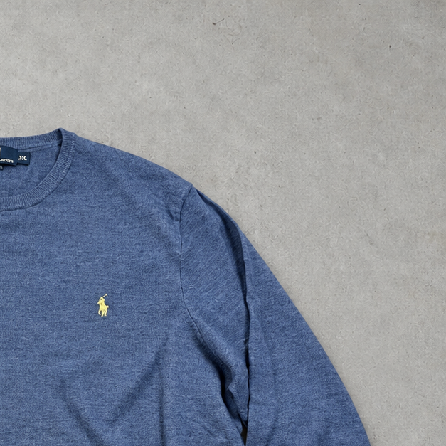Polo Ralph Lauren Sweater Blau Rare (XXL)