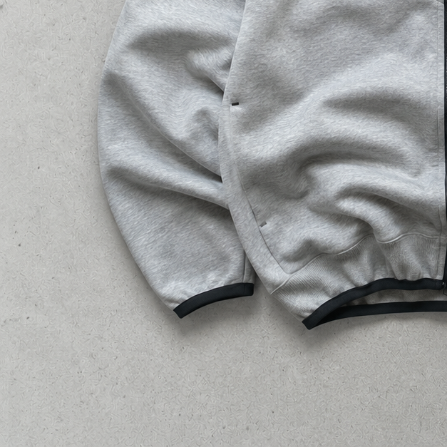 Nike Fleece Jacket Grey, Black Limited (S)