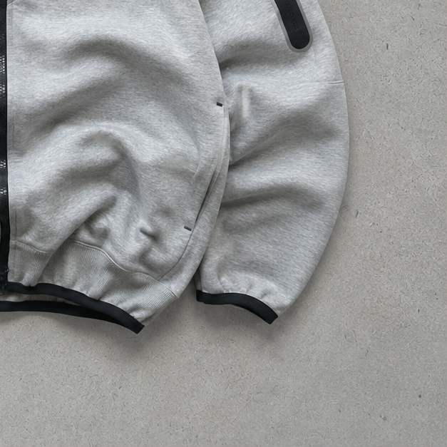 Nike Fleece Jacket Grey, Black Limited (S)