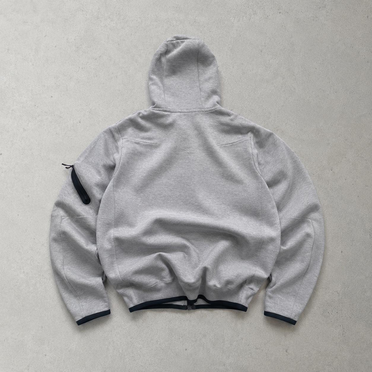 Nike Fleece Jacket Grey, Black Limited (S)