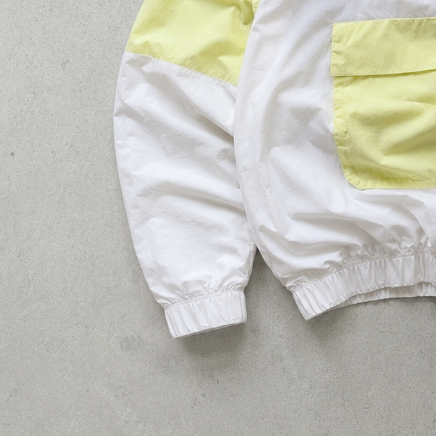 Nike Windbreaker White Yellow Limited (L)