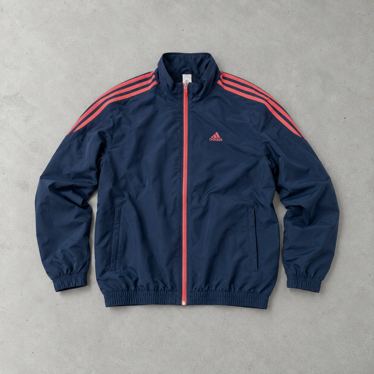 Adidas Jacket Navy / Red Rare (S)