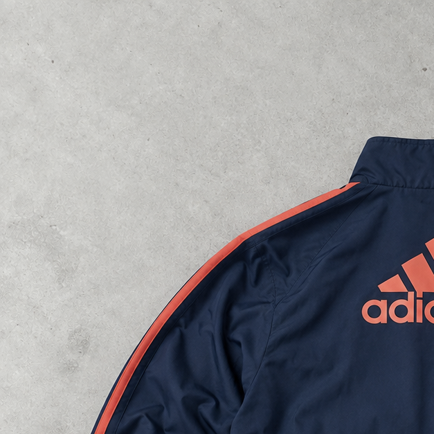 Adidas Jacket Navy / Red Rare (S)