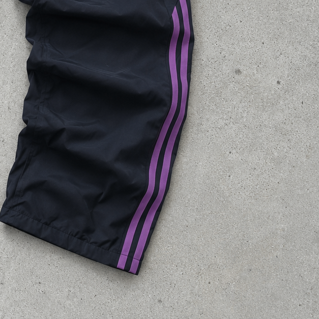 Real Madrid Adidas Track Pants Marineblau Rare (L)
