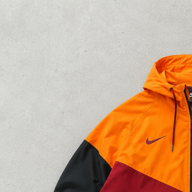 2020 Nike Windbreaker Orange Burgundy Limited (XXL) Stitched Logo