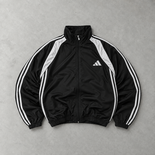 Adidas Bermuda-Shorts Schwarze Jacke Selten (L)