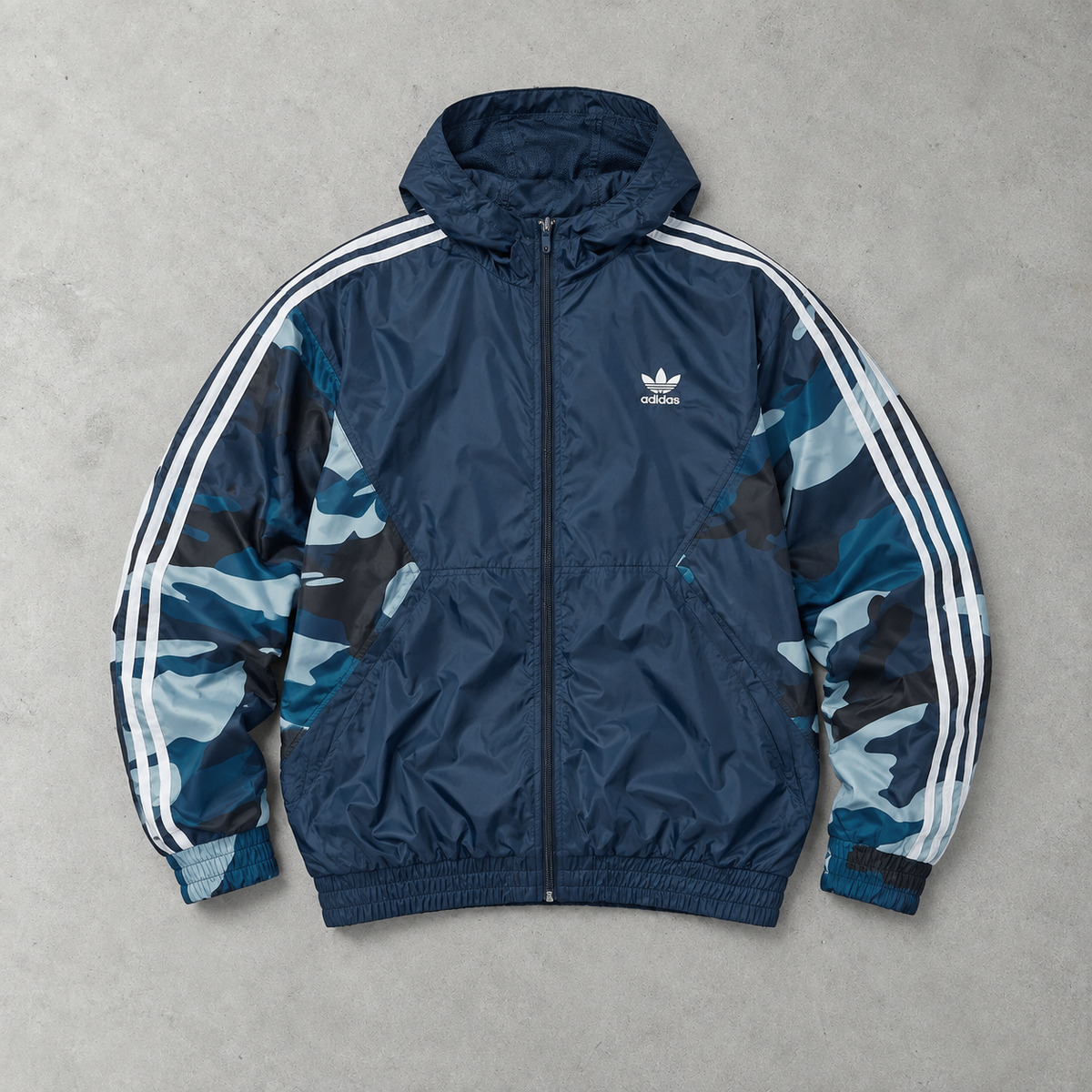 Adidas Windbreaker Marineblau Limited (S)