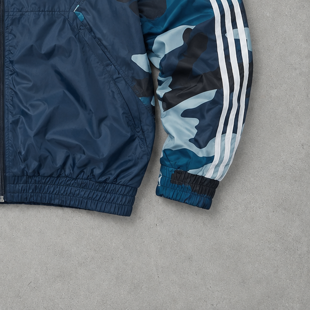 Adidas Windbreaker Marineblau Limited (S)