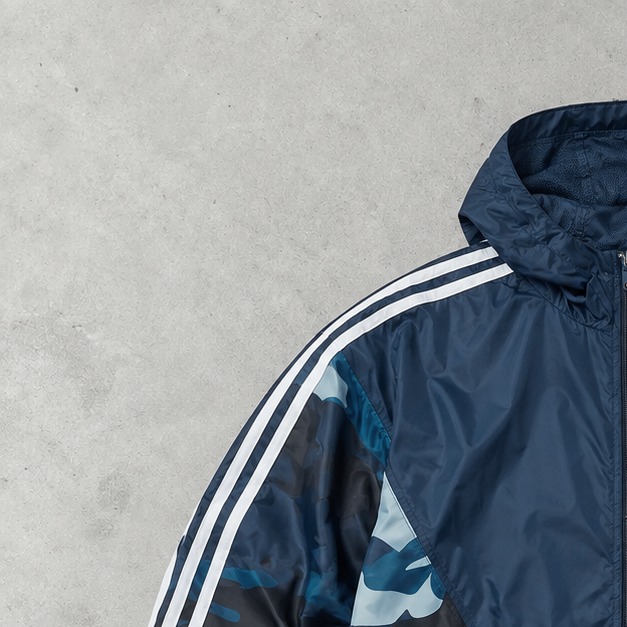 Adidas Windbreaker Marineblau Limited (S)