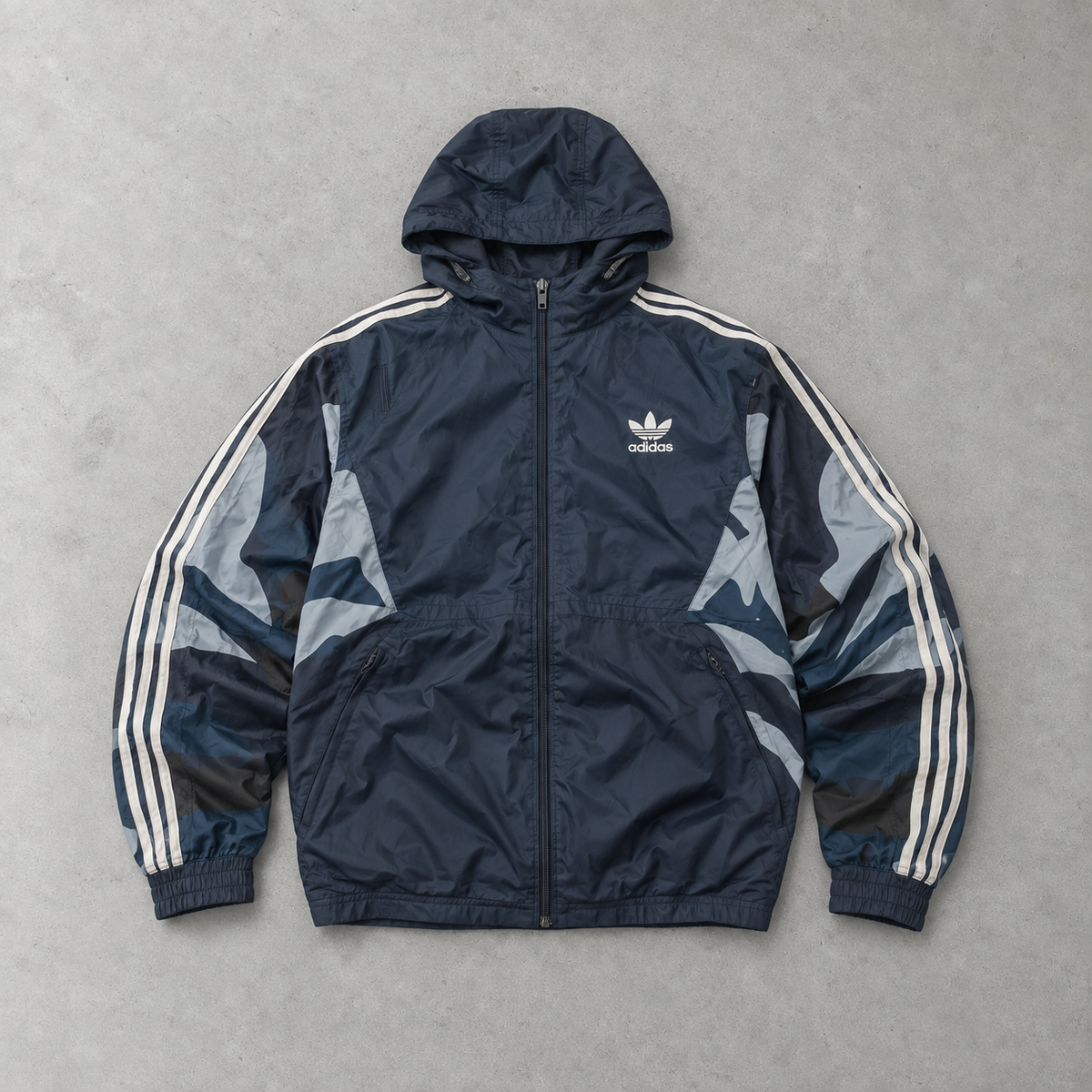 Adidas Windbreaker Marineblau Limited (S)