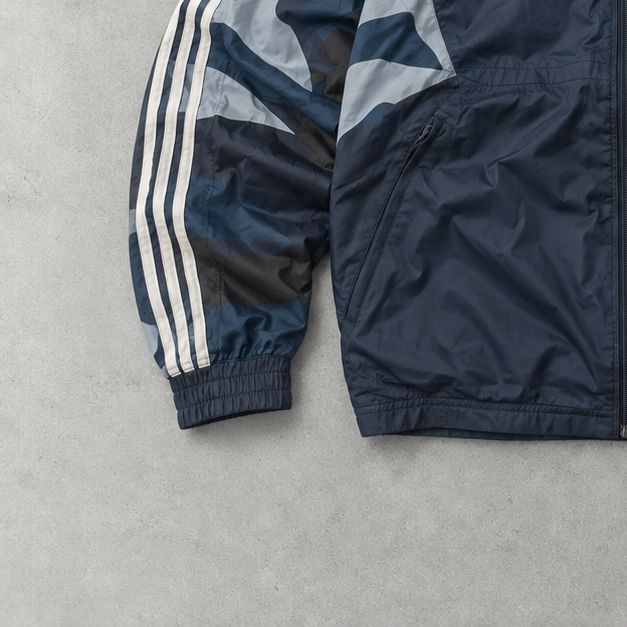 Adidas Windbreaker Marineblau Limited (S)